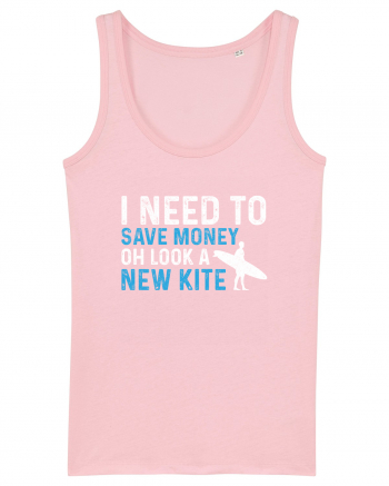 I need to save money oh look a new kite Cotton Pink