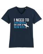 I need to save money oh look a new kite Tricou mânecă scurtă guler V Bărbat Presenter