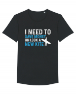 I need to save money oh look a new kite Tricou mânecă scurtă guler larg Bărbat Skater