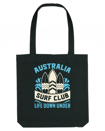 Australia Surf Club Life Down Under Black