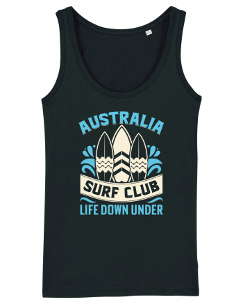 Australia Surf Club Life Down Under Black