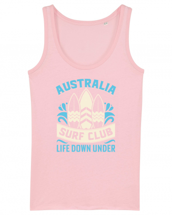 Australia Surf Club Life Down Under Cotton Pink