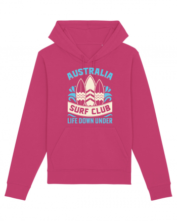 Australia Surf Club Life Down Under Raspberry