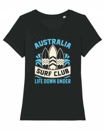 Australia Surf Club Life Down Under Black