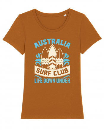 Australia Surf Club Life Down Under Roasted Orange