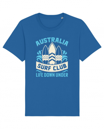 Australia Surf Club Life Down Under Royal Blue