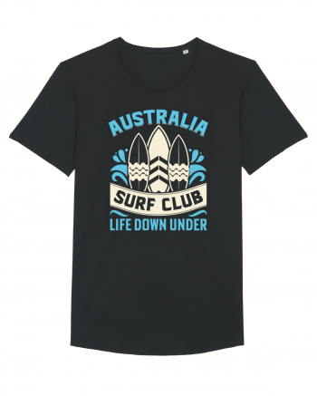 Australia Surf Club Life Down Under Black