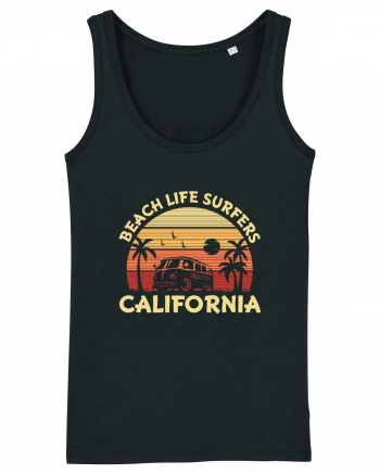 Beach Life Surfers California Black