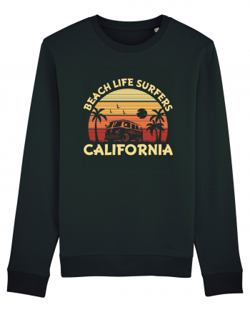 Beach Life Surfers California Black