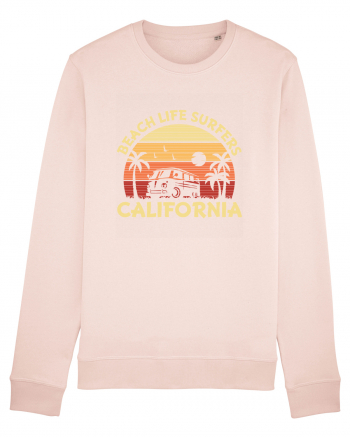 Beach Life Surfers California Candy Pink