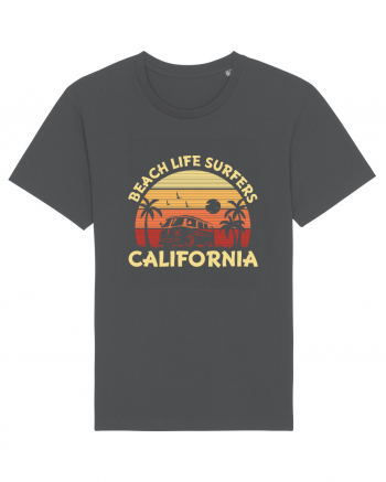 Beach Life Surfers California Anthracite