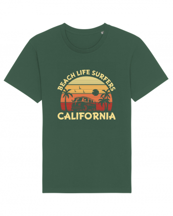 Beach Life Surfers California Bottle Green