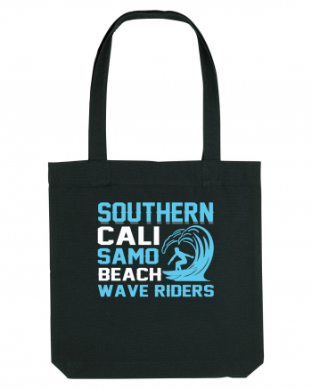 uthern Cali Samo Beach Wave Riders Black