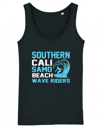 uthern Cali Samo Beach Wave Riders Black