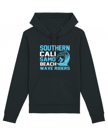 uthern Cali Samo Beach Wave Riders Black