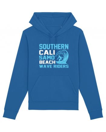 uthern Cali Samo Beach Wave Riders Royal Blue