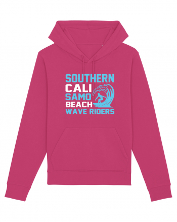 uthern Cali Samo Beach Wave Riders Raspberry