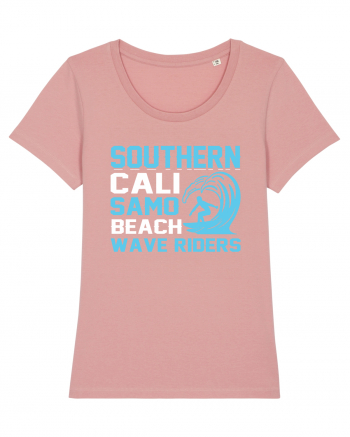 uthern Cali Samo Beach Wave Riders Canyon Pink