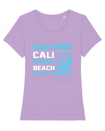 uthern Cali Samo Beach Wave Riders Lavender Dawn