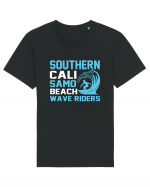 uthern Cali Samo Beach Wave Riders Tricou mânecă scurtă Unisex Rocker