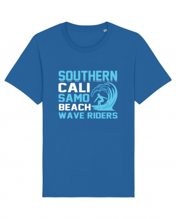 uthern Cali Samo Beach Wave Riders Royal Blue