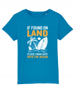  If Found On Land Please Throw Back Into The Ocean Tricou mânecă scurtă  Copii Mini Creator