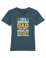 I'm a surfing dad just like a normal dad except much cooler Tricou mânecă scurtă guler V Bărbat Presenter