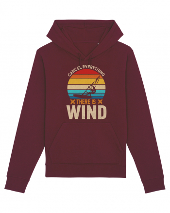 Cancel Everything There Is Wind Burgundy