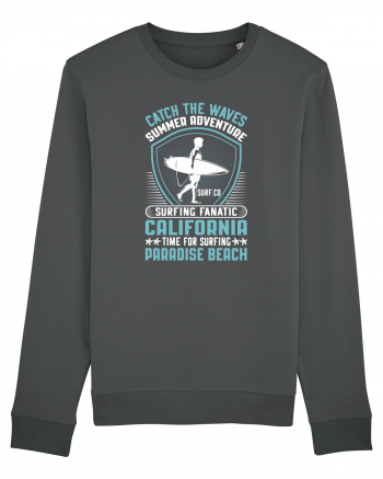 Catch the waves summer adventure surfing fanatic California Anthracite