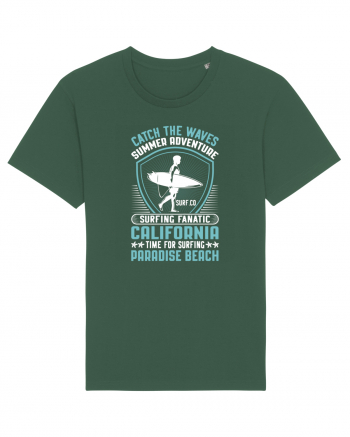 Catch the waves summer adventure surfing fanatic California Bottle Green