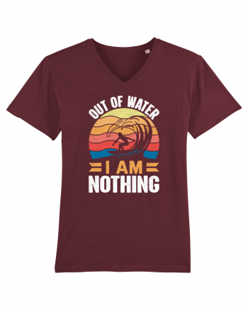 Out Of Water I Am Nothing Burgundy