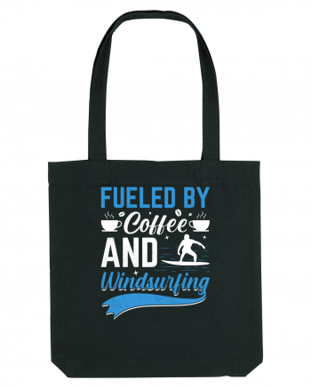 Fueled By Coffee And Windsurfing Black