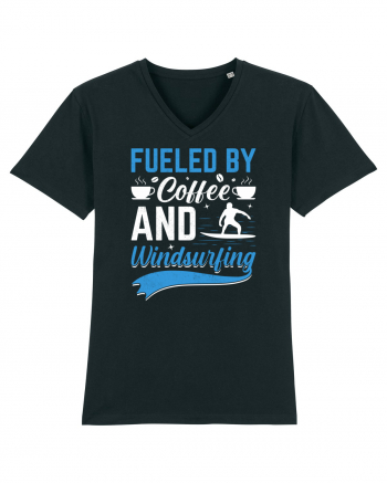 Fueled By Coffee And Windsurfing Black