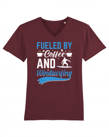 Fueled By Coffee And Windsurfing Burgundy