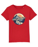 pentru montaniarzi - Find adventure in every step Tricou mânecă scurtă  Copii Mini Creator