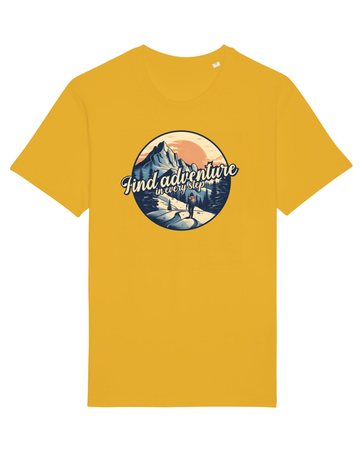 Tricou mânecă scurtă Unisex Rocker Spectra Yellow