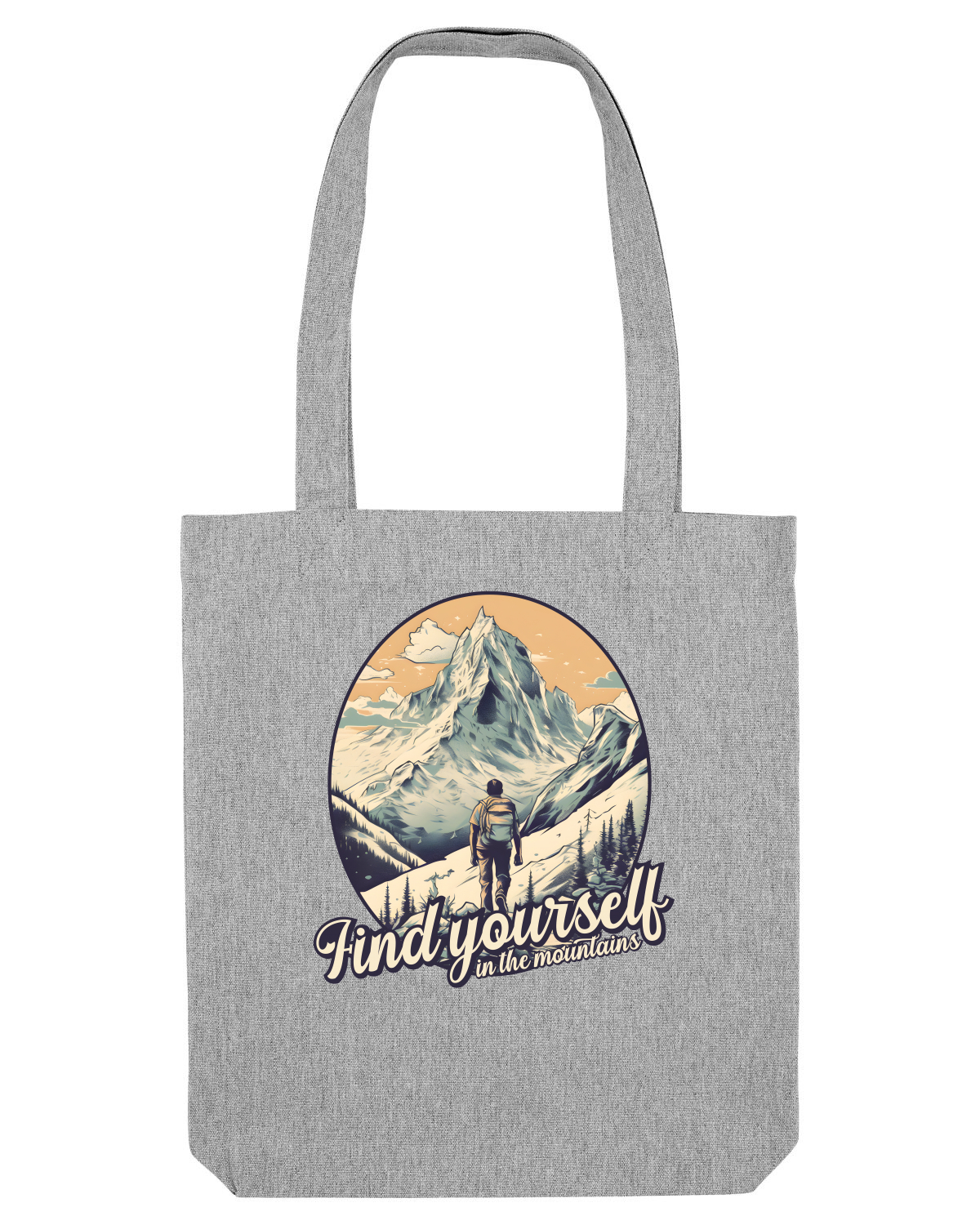 Sacoșă textilă Heather Grey