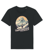 pentru montaniarzi - Find yourself in the mountains Tricou mânecă scurtă Unisex Rocker