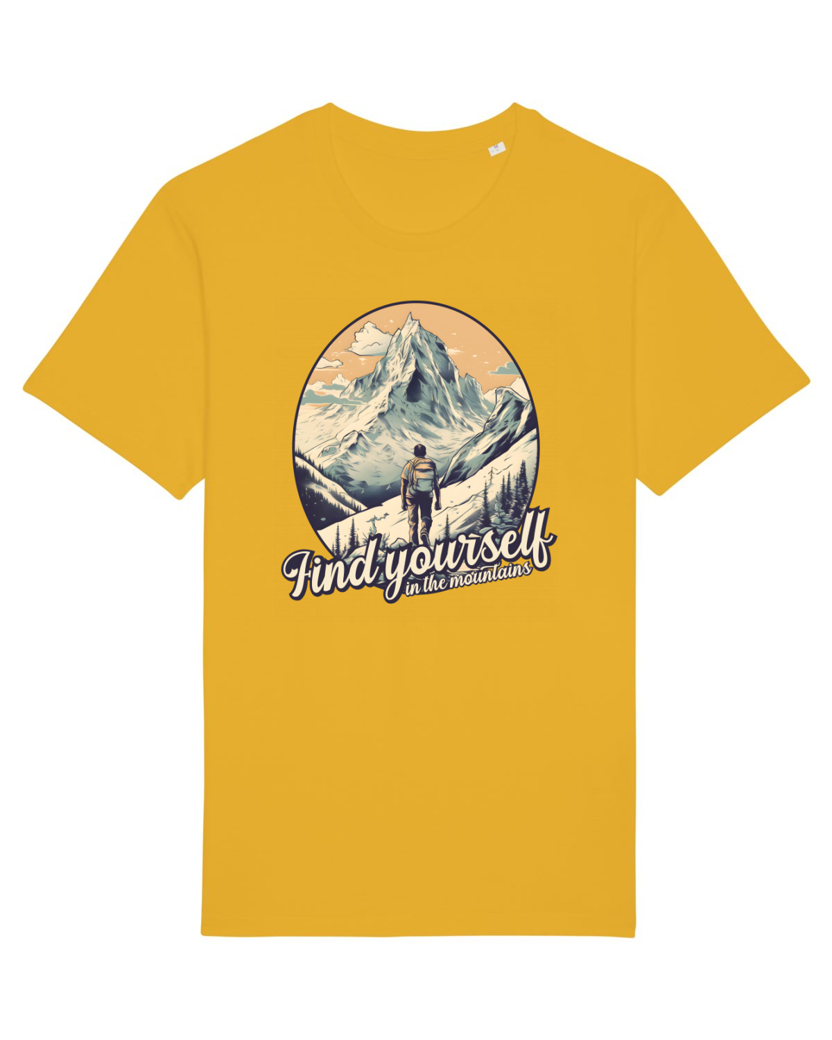 Tricou mânecă scurtă Unisex Rocker Spectra Yellow