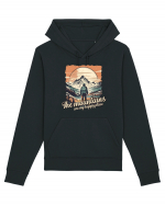 pentru montaniarzi - The mountains are my happy place Hanorac Unisex Drummer