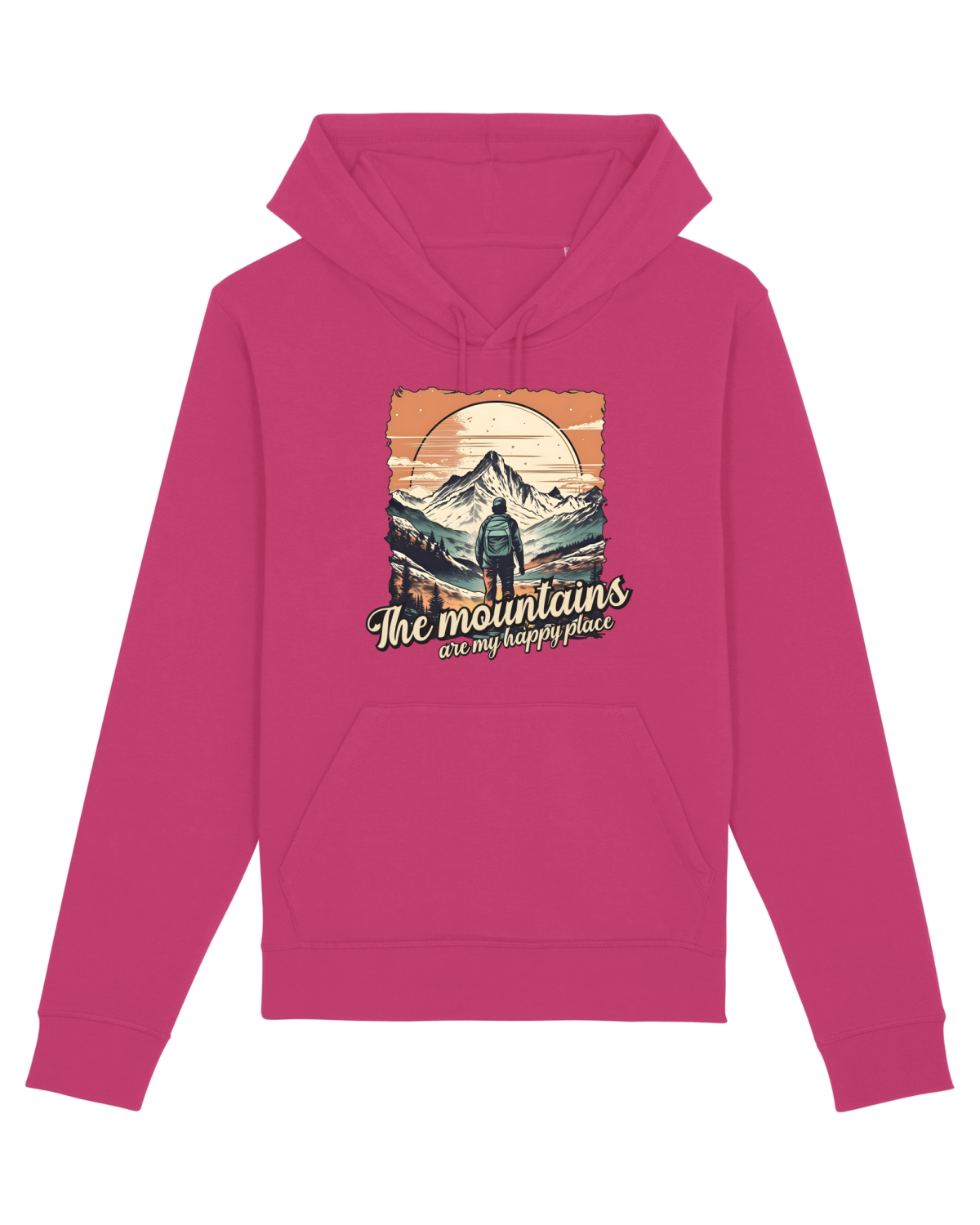 Hanorac Unisex Drummer Raspberry