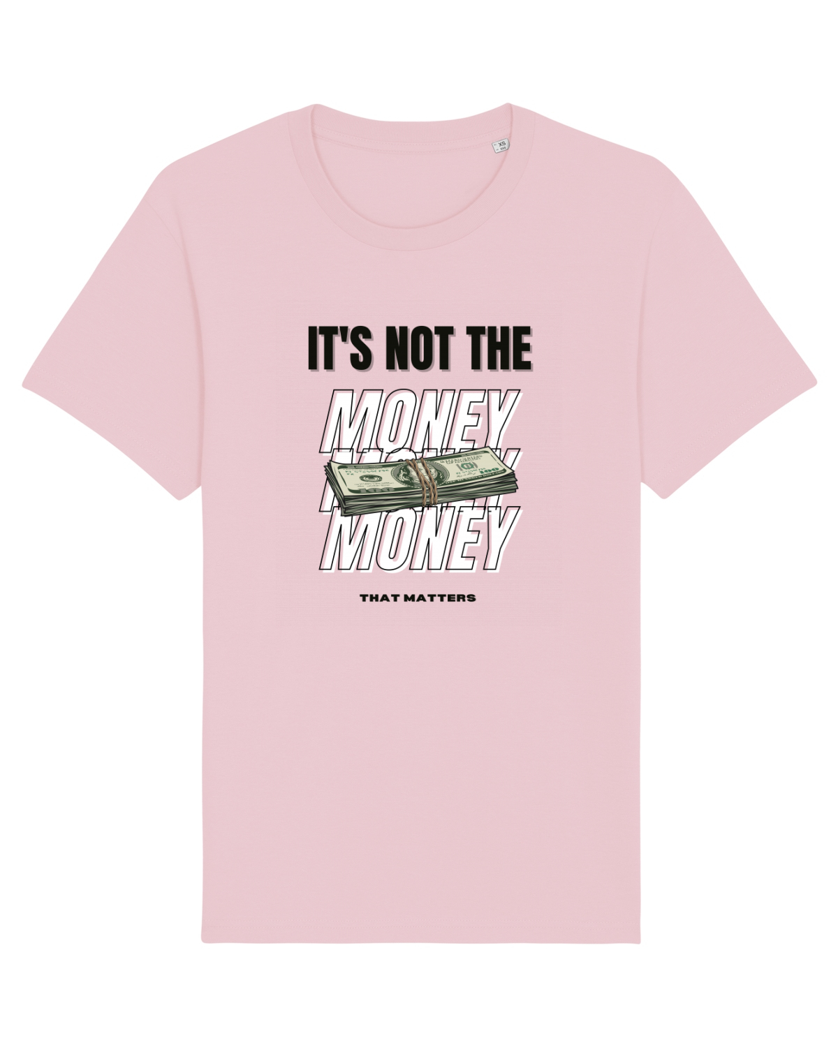 Tricou mânecă scurtă Unisex Rocker Cotton Pink