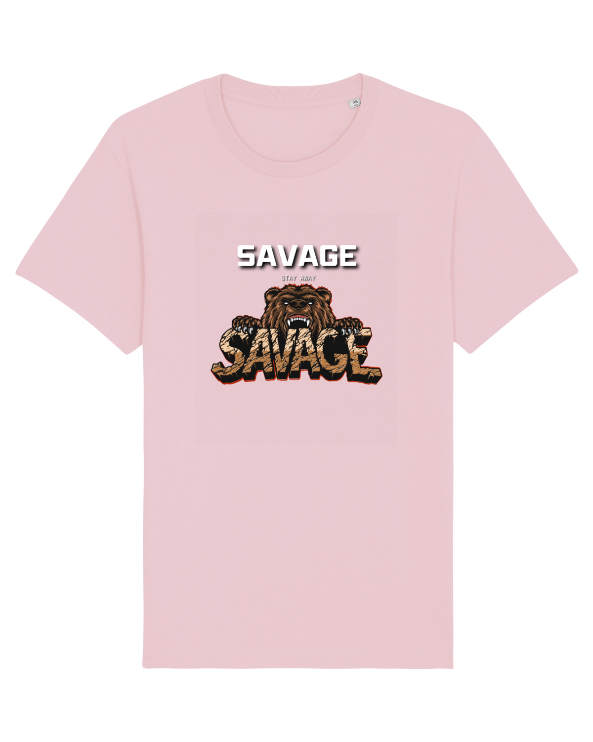 Tricou mânecă scurtă Unisex Rocker Cotton Pink