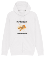 Fly to space Hanorac cu fermoar Unisex Connector