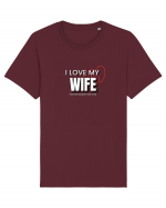 I love my wife Tricou mânecă scurtă Unisex Rocker