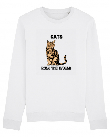 cats rule the world White