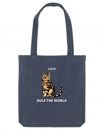 cats rule the world Midnight Blue