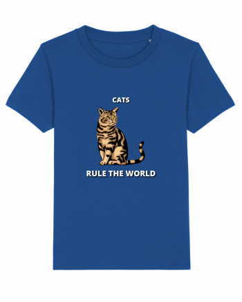 cats rule the world Majorelle Blue