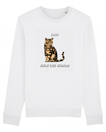 cats rule the world White