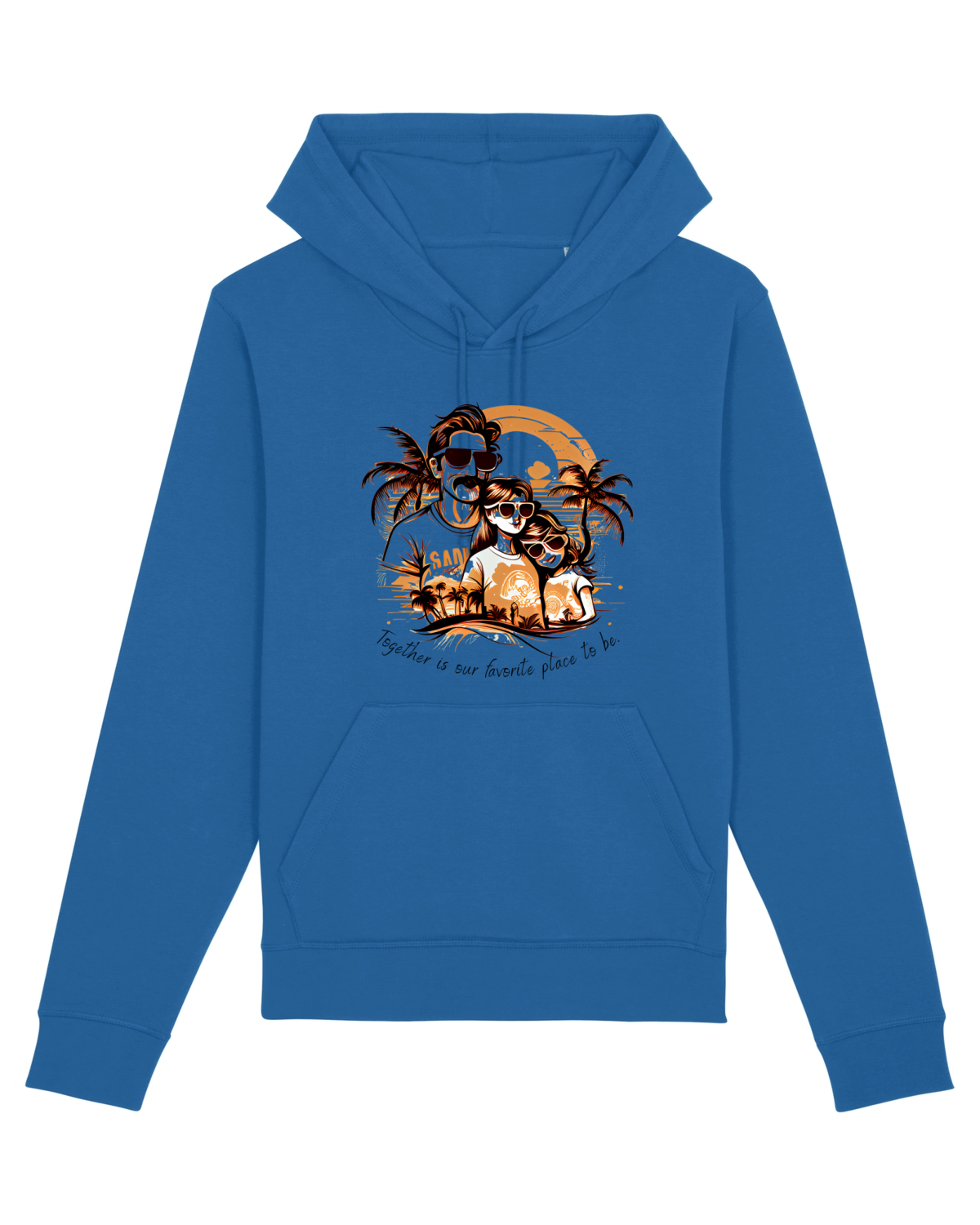 Hanorac Unisex Drummer Royal Blue